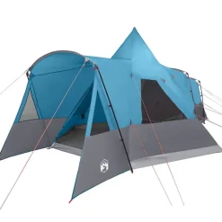 Sale vidaXL Tält Teepee för 8 personer med tak 720 x 465 x 295 cm Blå