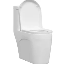 vidaXL Toalettstol Justerbar Vit 48 x 36,5 x 4,5 cm Polypropylen
