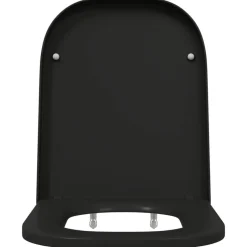Online vidaXL Toalettstol 47,5 x 35 x 3,6 cm Duroplast Svart
