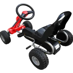 vidaXL Trampbil Röd
