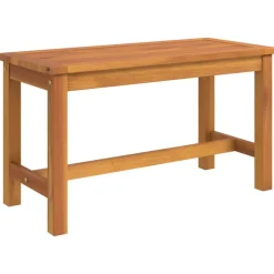 vidaXL Trädgårdsbänk 80x35x45 cm massivt akaciaträ