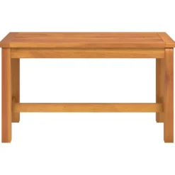 vidaXL Trädgårdsbänk 80x35x45 cm massivt akaciaträ
