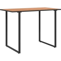 vidaXL Trädgårdsbord Brun 100 x 55 x 70 cm trä