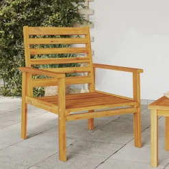vidaXL Trädgårdsstolar 2 st 66,5x65x81 cm massivt akaciaträ