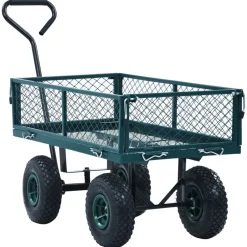 Clearance vidaXL Trädgårdsvagn 250 kg Grön
