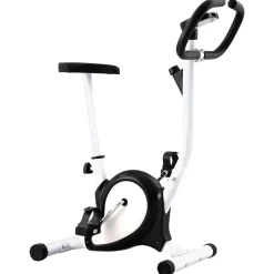 Discount vidaXL Träningscykel remdrift Svart