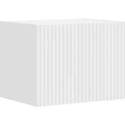 vidaXL TV Vägghylla Väggmonterad Vit 39 x 31 x 29,5 cm Konstruerat trä