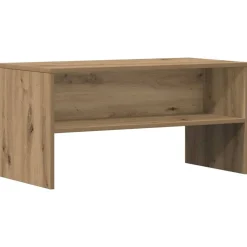 vidaXL Tv-bänk artisan ek 80x40x40 cm konstruerat trä
