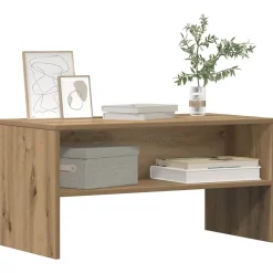 vidaXL Tv-bänk artisan ek 80x40x40 cm konstruerat trä