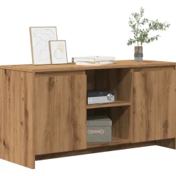 vidaXL TV-bänk artisan ek 102x37,5x52,5 cm konstruerat trä