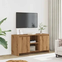 vidaXL TV-bänk artisan ek 102x37,5x52,5 cm konstruerat trä