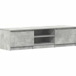 vidaXL Tv-bänk betonggrå 140x40x35,5 cm konstruerat trä
