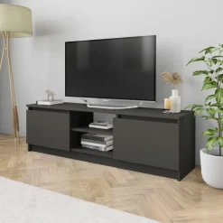 Outlet vidaXL Tv-bänk 120x30x35,5 cm konstruerat trä Grå