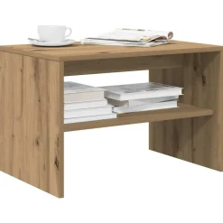 vidaXL TV-bänk hantverksmässig ek 60x40x40 cm konstruerat trä