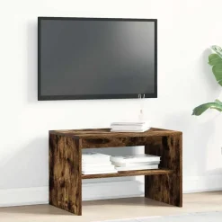 vidaXL TV-bänk rökt ek 60x40x40 cm konstruerat trä