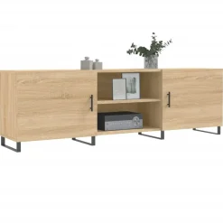 vidaXL Tv-bänk sonoma ek 150x30x50 cm konstruerat trä