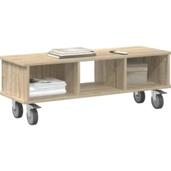 New vidaXL TV-bänk Sonoma-ek 100 x 35 x 35 cm Konstruerat trä Sonoma ek