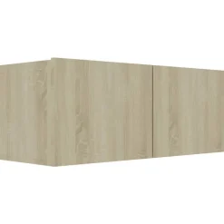 vidaXL Tv-bänk sonoma-ek 80x30x30 cm konstruerat trä Sonoma ek