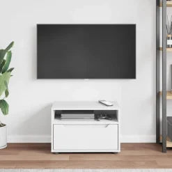 Online vidaXL TV-bänk VISNES 60x40x38 cm konstruerat trä Vit