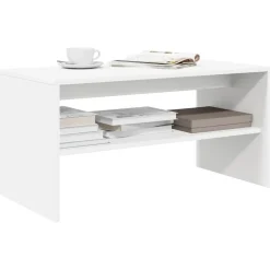 Outlet vidaXL TV-bänk 60x40x40 cm konstruerat trä Vit