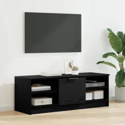 Sale vidaXL TV-skåp 102 x 35 x 36,5 cm Konstruerat trä Svart ek