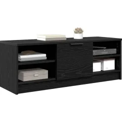 Sale vidaXL TV-skåp 102 x 35 x 36,5 cm Konstruerat trä Svart ek