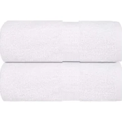 vidaXL Tvättlappar FROGN 2 st vit 15x21 cm 360 gsm