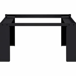 New vidaXL Tvättmaskin Pedestal 64 x 55 x 32,5 cm Stål Svart