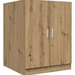 vidaXL Tvättmaskinsskåp artisan ek 70,5x71,5x91,5 cm