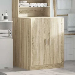Hot vidaXL Tvättmaskinsskåp sonoma-ek 70,5x71,5x91,5 cm Sonoma ek