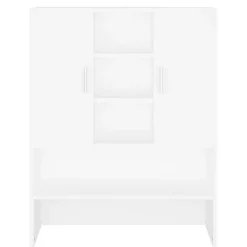 Clearance vidaXL Tvättmaskinsskåp 70,5x25,5x90 cm Vit