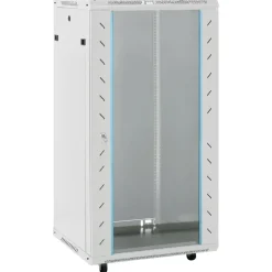 vidaXL 22U Nätverksskåp med svänghjul 19" IP20 60x60x120 cm