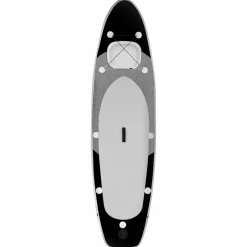 Hot vidaXL Upplåsbar SUP-bräda set 300x76x10 cm Svart