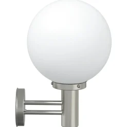 Online vidaXL Utomhus vägglampa 28 x 25 x 38 cm Silver