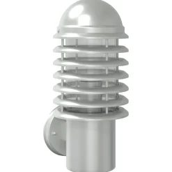Clearance vidaXL Utomhusvägglampa 2 st rostfritt stål Silver