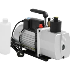 Hot vidaXL Vakuumpump 2-stegs 100 L / min Svart