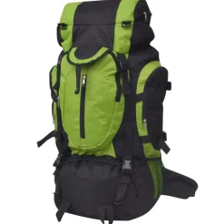 Discount vidaXL Vandringsryggsäck XXL 75 L svart och Grön