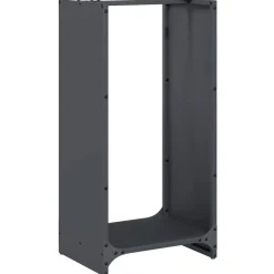 vidaXL Vedställ antracit 40x30x80 cm kallvalsat stål