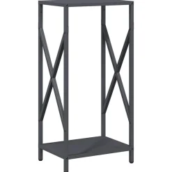 Sale vidaXL Vedställ 34x25x70 cm kallvalsat stål Antracit