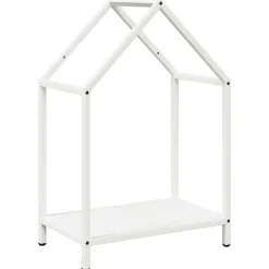 Online vidaXL Vedställ 40x25x60 cm kallvalsat stål Vit