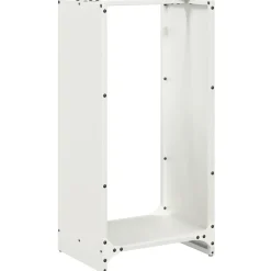 Outlet vidaXL Vedställ 40x30x80 cm kallvalsat stål Vit