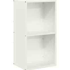 New vidaXL Vedställ 40x30x75 cm kallvalsat stål Vit