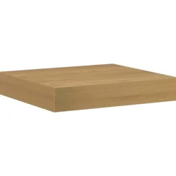 vidaXL Vägg hylla Väggmonterad Brun 23 x 23,5 x 4 cm Konstruerat trä