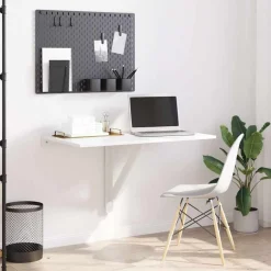Online vidaXL Vägghängt fällbord 100x60 cm Vit