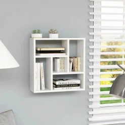 Online vidaXL Vägghylla 45,1x16x45,1 cm konstruerat trä Vit