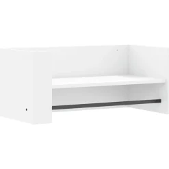 Outlet vidaXL Vägghylla 70,5x35x30,5 cm konstruerat trä Vit