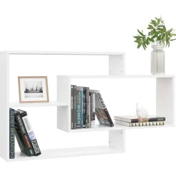 Online vidaXL Vägghyllor 104x20x58,5 cm konstruerat trä Vit
