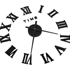 Sale vidaXL Väggklocka 3D modern design 100 cm XXL Svart