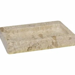 vidaXL Väggmonterat handfat gräddvit 38x24x6,5 cm marmor