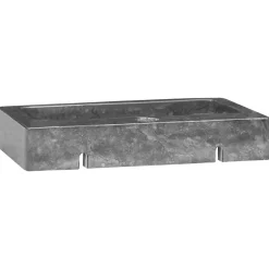 Best vidaXL Väggmonterat handfat 38x24x6,5 cm marmor Grå